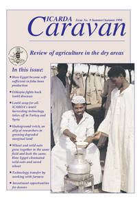 Caravan 9: Review of agriculture in dry areas Caravan 9: Review of agriculture in dry areas