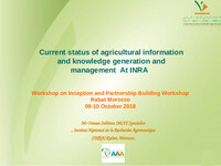 Strengthening Knowledge Management for Greater Development Effectiveness - INRA