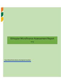 Ethiopian Micro-Finance Landscape Report Ethiopian Micro-Finance Landscape Report