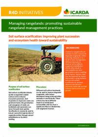 Soil surface scarification: improving plant succession and ecosystem health toward sustainability Soil surface scarification: improving plant succession and ecosystem health toward sustainability