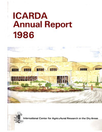 ICARDA Annual Report 1986 ICARDA Annual Report 1986