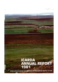 ICARDA Annual Report 1981 ICARDA Annual Report 1981