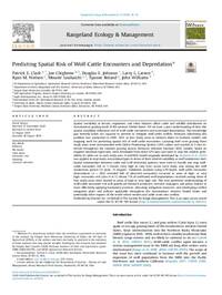 Predicting Spatial Risk of Wolf-Cattle Encounters and Depredation Predicting Spatial Risk of Wolf-Cattle Encounters and Depredation