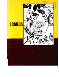 ICARDA Report on Research Programs 1979-1980 ICARDA Report on Research Programs 1979-1980