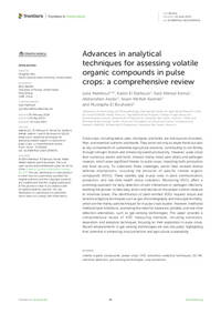 Advances in analytical techniques for assessing volatile organic compounds in pulse crops: a comprehensive review