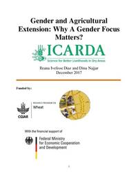 Gender and Agricultural Extension: Why A Gender Focus Matters?