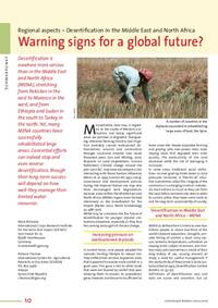 Regional aspects – Desertification in the Middle East and North Africa Regional aspects – Desertification in the Middle East and North Africa