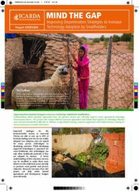 Mind The GAP: Improving Dissemination Strategies to Increase Technology Adoption by Smallholders Mind The GAP: Improving Dissemination Strategies to Increase Technology Adoption by Smallholders