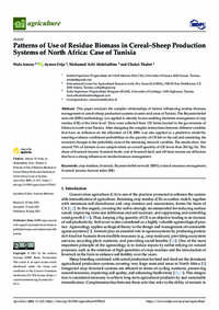 Patterns of Use of Residue Biomass in Cereal–Sheep Production Systems of North Africa: Case of Tunisia Patterns of Use of Residue Biomass in Cereal–Sheep Production Systems of North Africa: Case of Tunisia