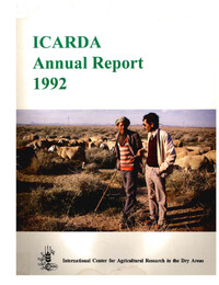 ICARDA Annual Report 1992 ICARDA Annual Report 1992