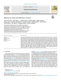 Pathways to wheat self-sufficiency in Africa Pathways to wheat self-sufficiency in Africa