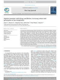 Arginine promotes seed energy metabolism, increasing wheat seed germination at low temperature Arginine promotes seed energy metabolism, increasing wheat seed germination at low temperature