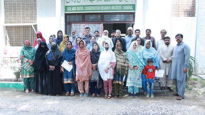 Compost Making to Manage Farm Waste for Female Farmers