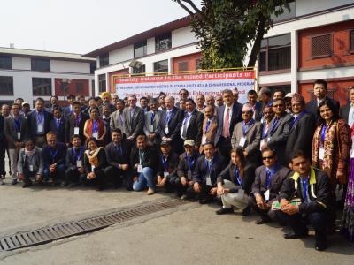 Participants of the fourth Regional Coordination Meeting of ICARDA’s South Asia & China Regional Program in Kathmandu, Nepal