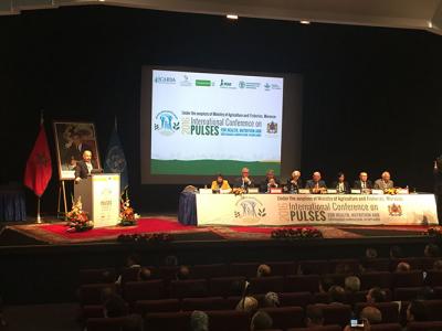 Inaugural session of the 2016 International Conference on Pulses for Health, Nutrition and Sustainable Agriculture in Drylands