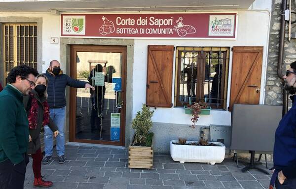 The cooperative in the mountain community of Rigoso, Italy, taking part of the MountainHER project