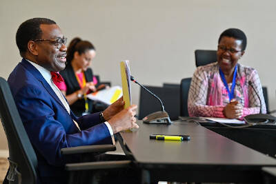 Lindiwe Sibanda at AfDB side-event Lindiwe Sibanda at AfDB side-event