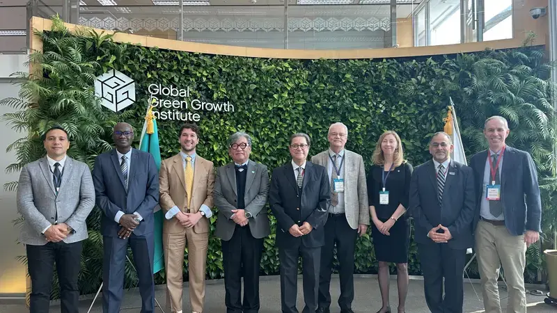 ICARDA delegation with GGGI at GGGWeek 2025. © GGGI ICARDA delegation with GGGI at GGGWeek 2025. © GGGI