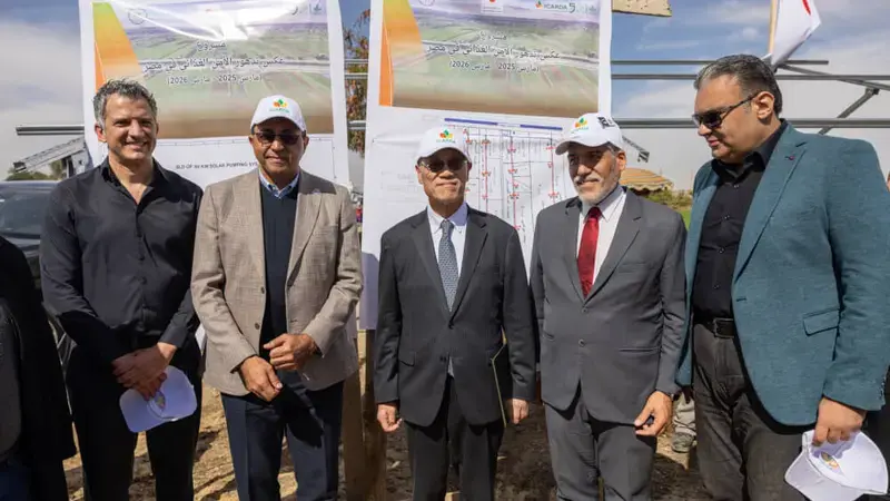 High-Level Visit Highlights Japan-Funded Solar Irrigation and Post-Harvest Innovations in Qena