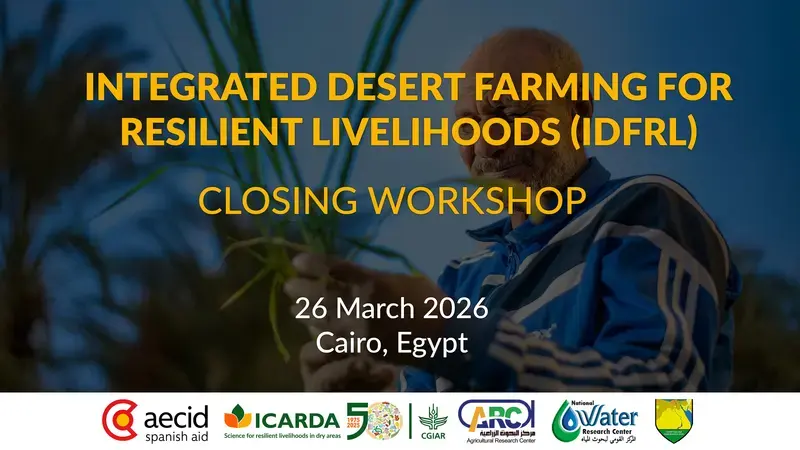 Integrated Desert Farming for Resilient Livelihoods Closing Workshop