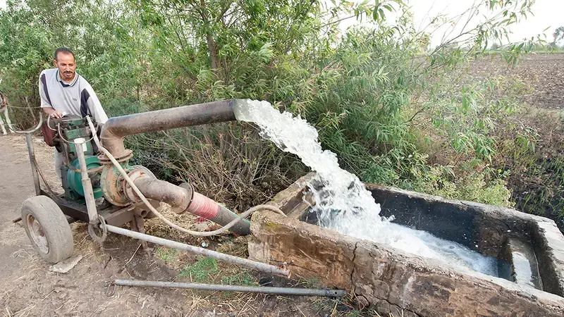 MENA region requires effective water demand management. Photo Credit: IWMI. MENA region requires effective water demand management. Photo Credit: IWMI.