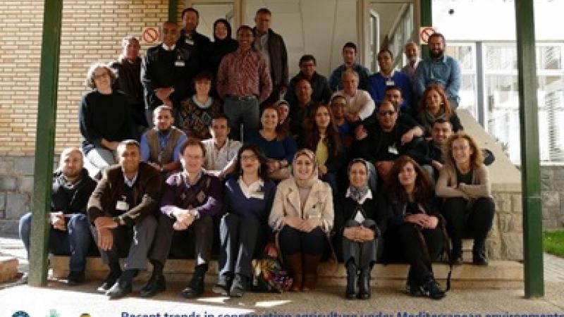 Participants and lecturers of the advanced international course on Conservation Agriculture in the Mediterranean Environments 