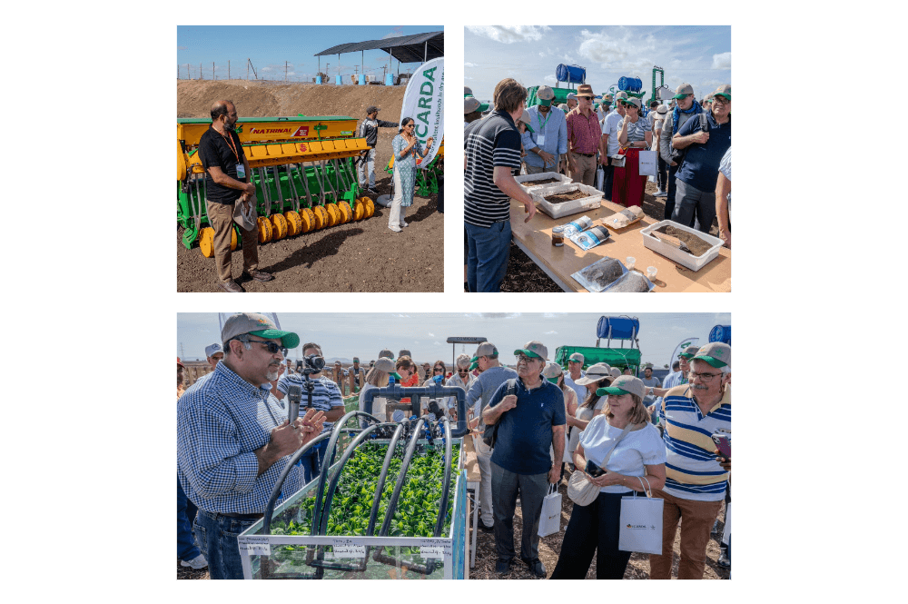 Evidence-based innovations were on show by the Soil, Water and Agronomy team