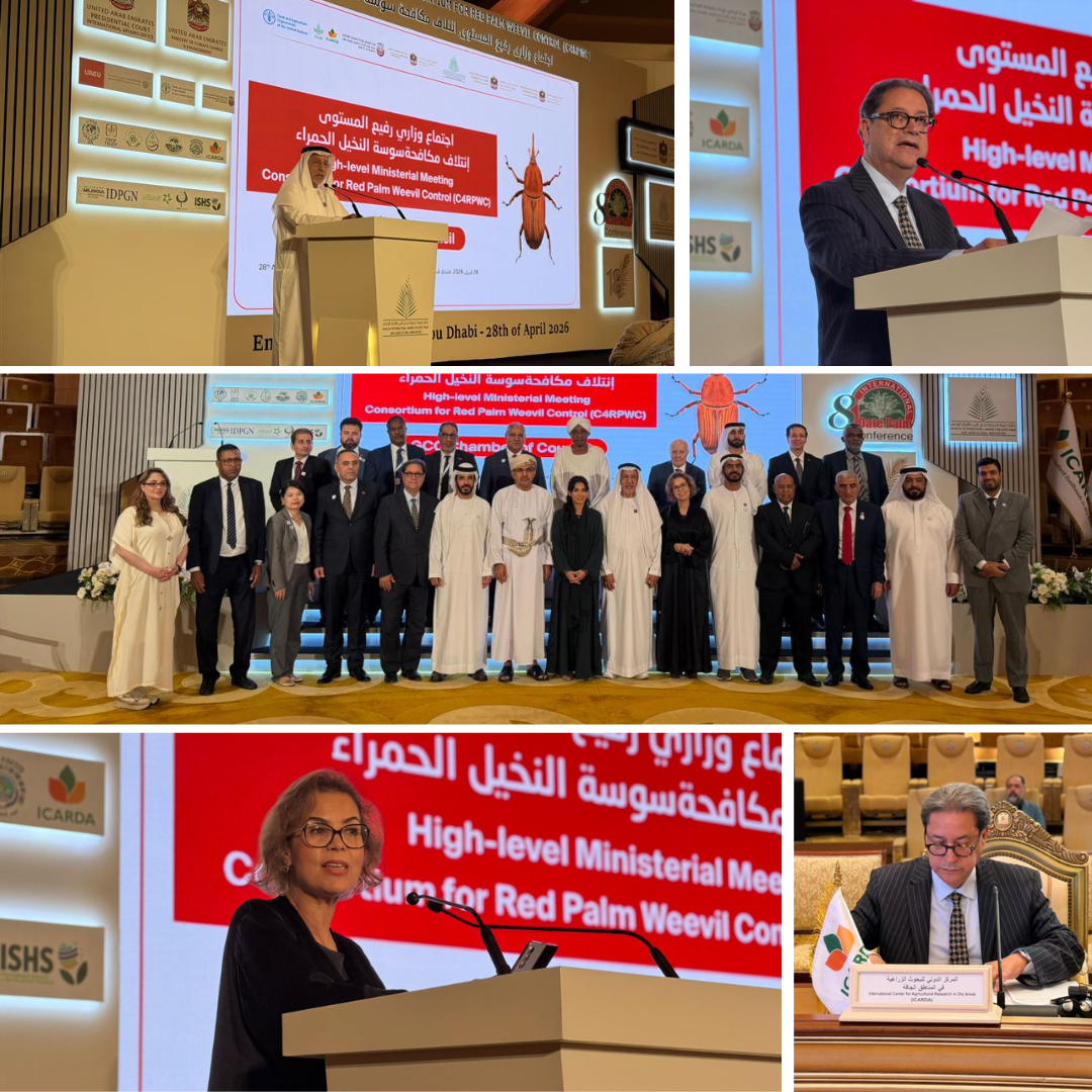 Ministerial Meeting – GCC Chamber of Council – Emirates Palace, Abu Dhabi, UAE. 8th International Date Palm Conference.  28 April 2026. 