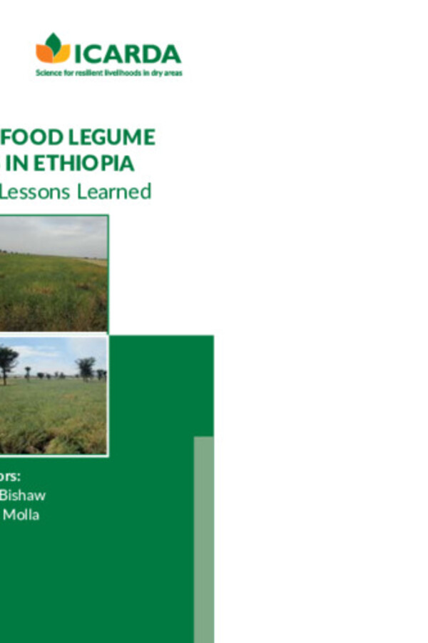 Deployment of Food Legume Technologies in Ethiopia: Achievements and Lessons Learned Deployment of Food Legume Technologies in Ethiopia: Achievements and Lessons Learned
