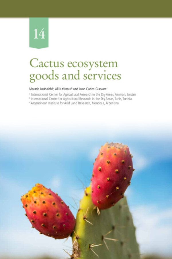 Cactus ecosystem goods and services