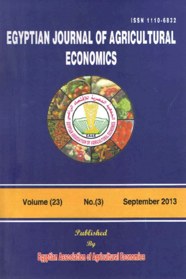 Economic assessment of some technologies used in irrigated agriculture and their impacts on farmer’s livelihoods: Case of the Egyptian salt-affected soils farms