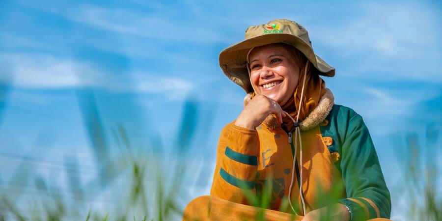 ICARDA Woman Farmer